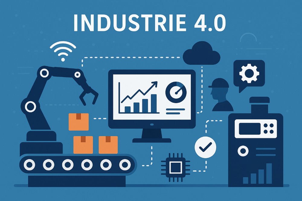 Wie Industrie 4.0 die Bauteilfertigung verändert
